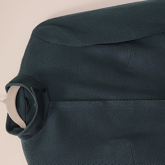 AKRIS Punto Green  100% Wool Full Zip Jacket Sz 42 US 10 - Picture 9 of 17